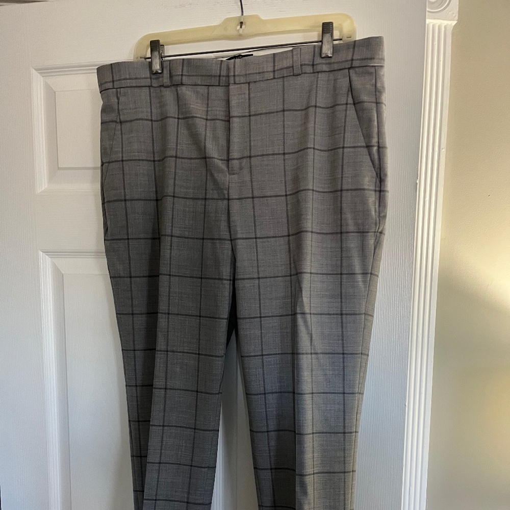 Banana Republic Window Pane Suiting Pants